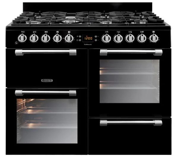 Range cooker with multiple oven cavities